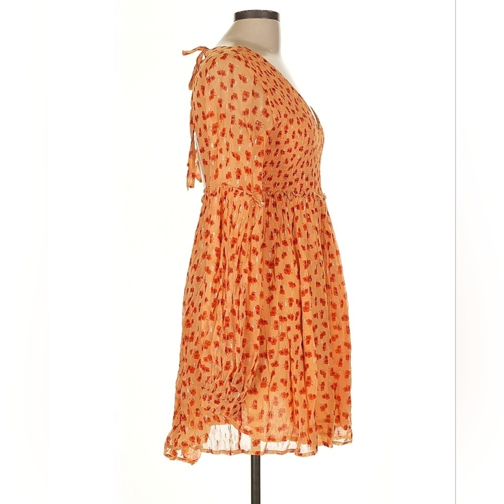Free People Boho Floral Mini Dress – M - NWT - Picture 5 of 8